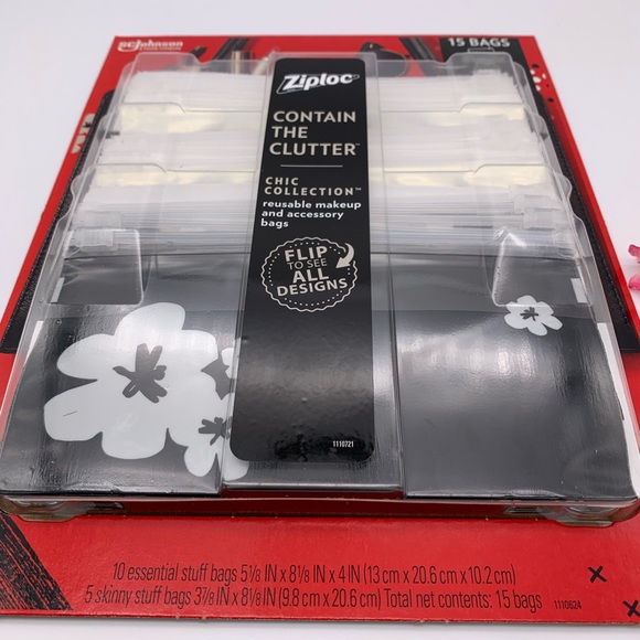 Ziploc Contain The Clutter Reusable Bags - Picture 2 of 4